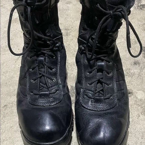 MEN'S BATES 8" CODE 6.2 TACTICAL SPORT SIDE ZIP BOOTS E06688 BLACK 9.5M - Picture 2 of 6